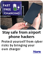The TSA recently released a statement warning travelers that plugging their phones into airport USB ports could open them up to cybersecurity risks. It warned that hackers could potentially install malware via USB ports and steal information from anyone who then plugs their phone in. You can completely avoid this risk by bringing your own portable battery pack.